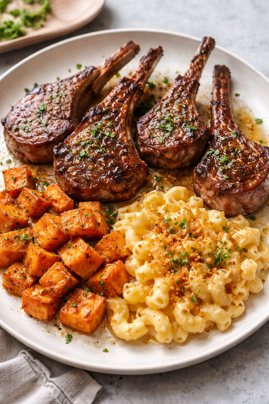 MIDNIGHT GOLD LAMB CHOPS